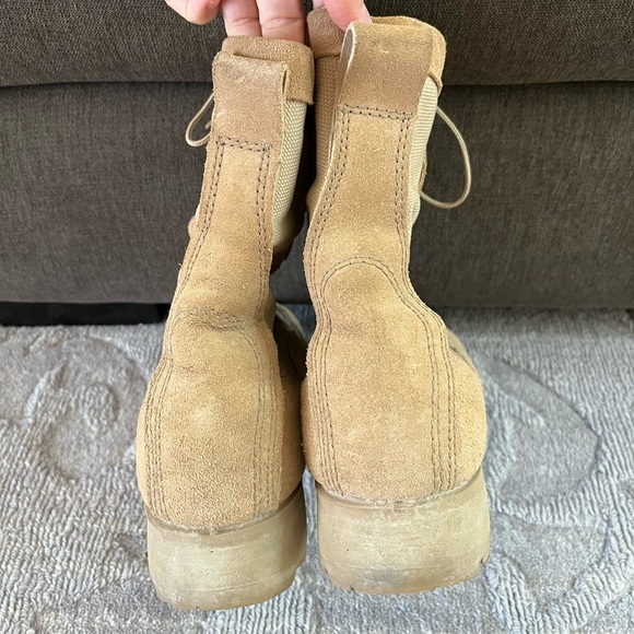 Belleville Goretex Military Army Flight Combat Crewman Boots Size 5.5 W Desert - Picture 9 of 10